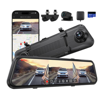 M4 Mirror Dash Cam Quad - Acumen Camera