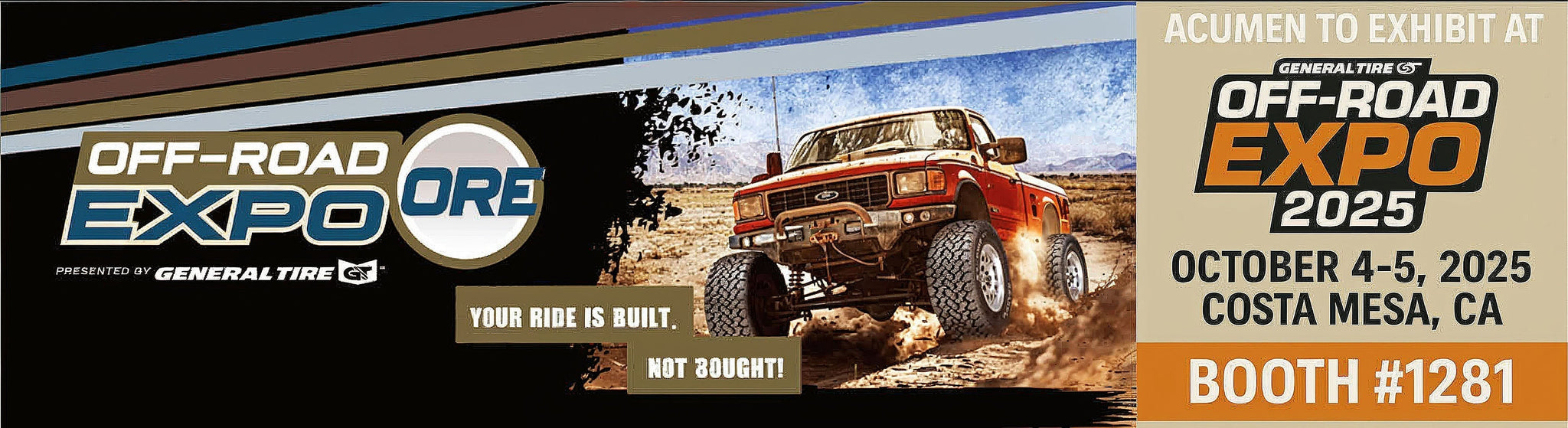 Acumen to Exhibit at Off-Road Expo 2025