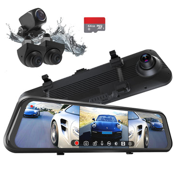 M4 Mirror Dash Cam QUAD