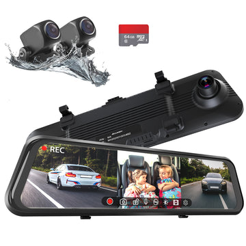 M4 Mirror Dash Cam 3CH