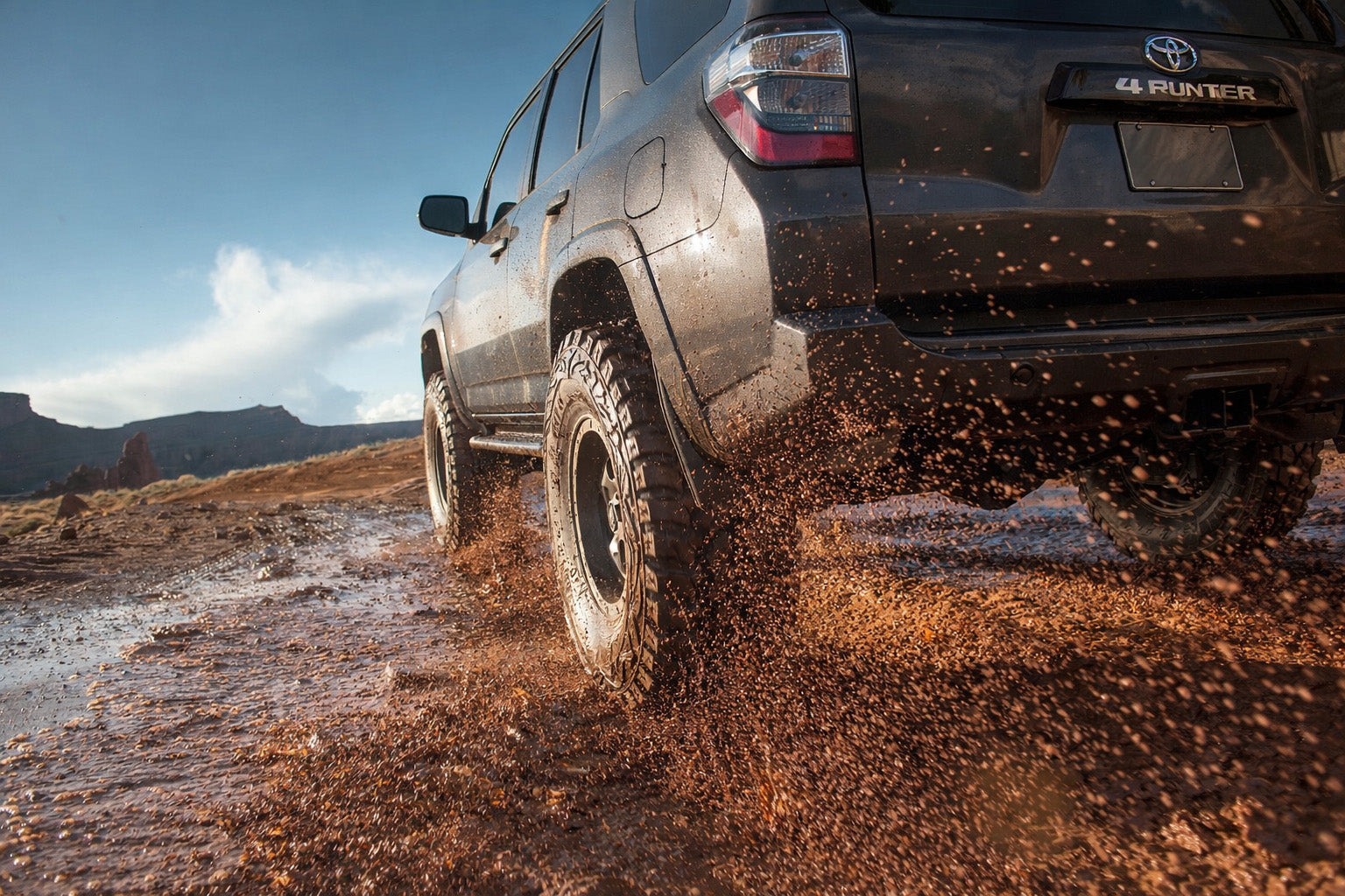 When you leave the pavement, the real game begins.