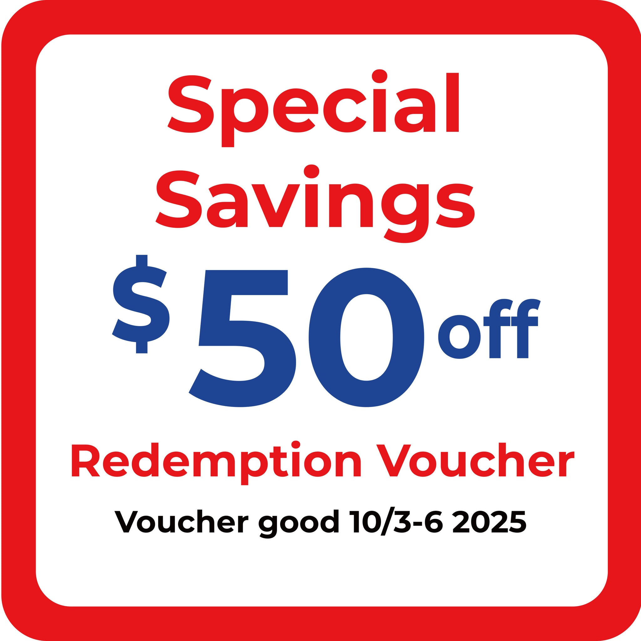 Redemption Voucher
